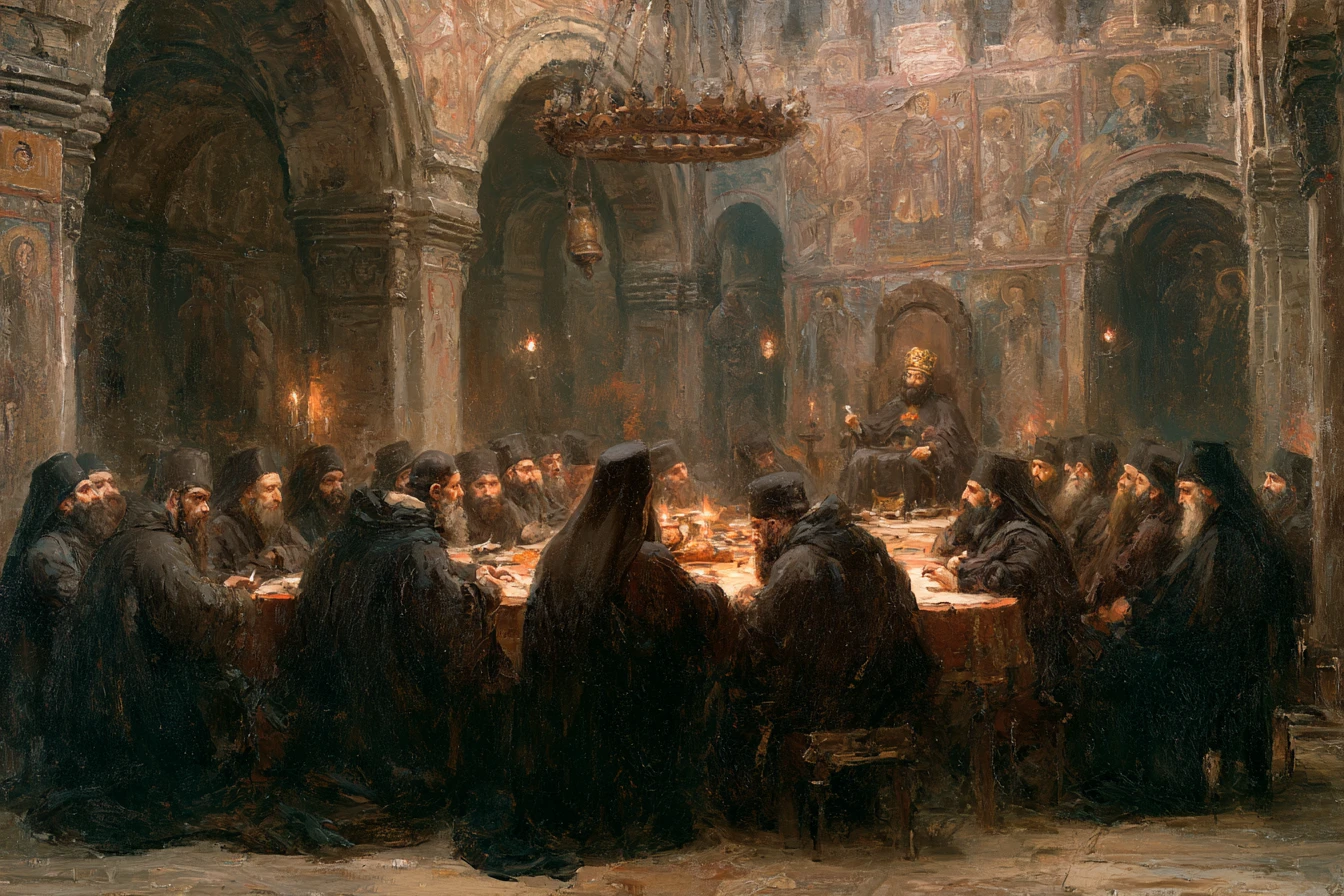 A candlelit hall, History of Georgia