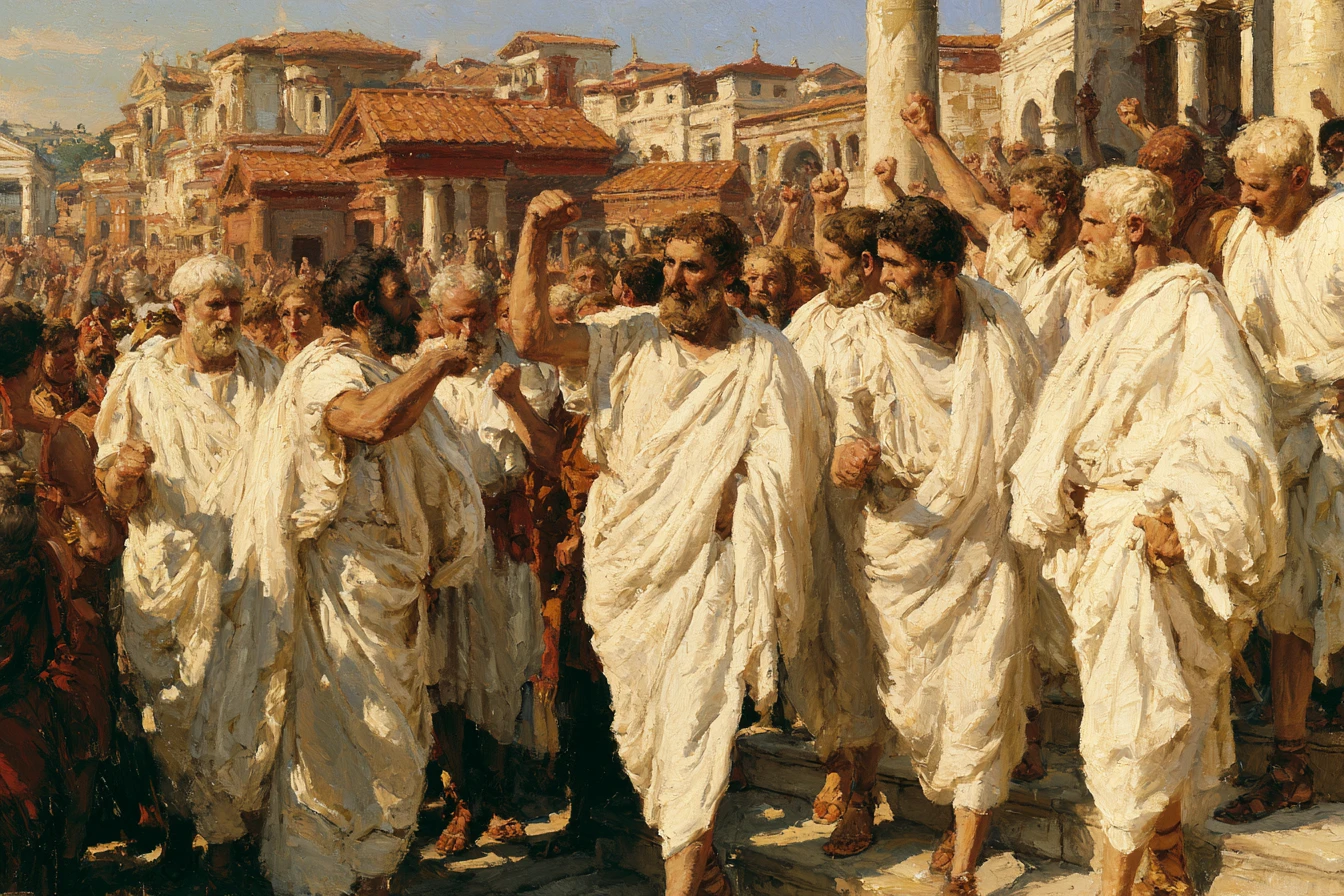 The Roman senate